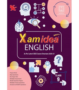 Xam Idea CBSE English Class 9 | Latest Edition